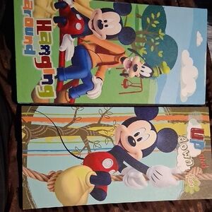 Disney Mickey and Goofy Adventure Notebooks - Blue and Green